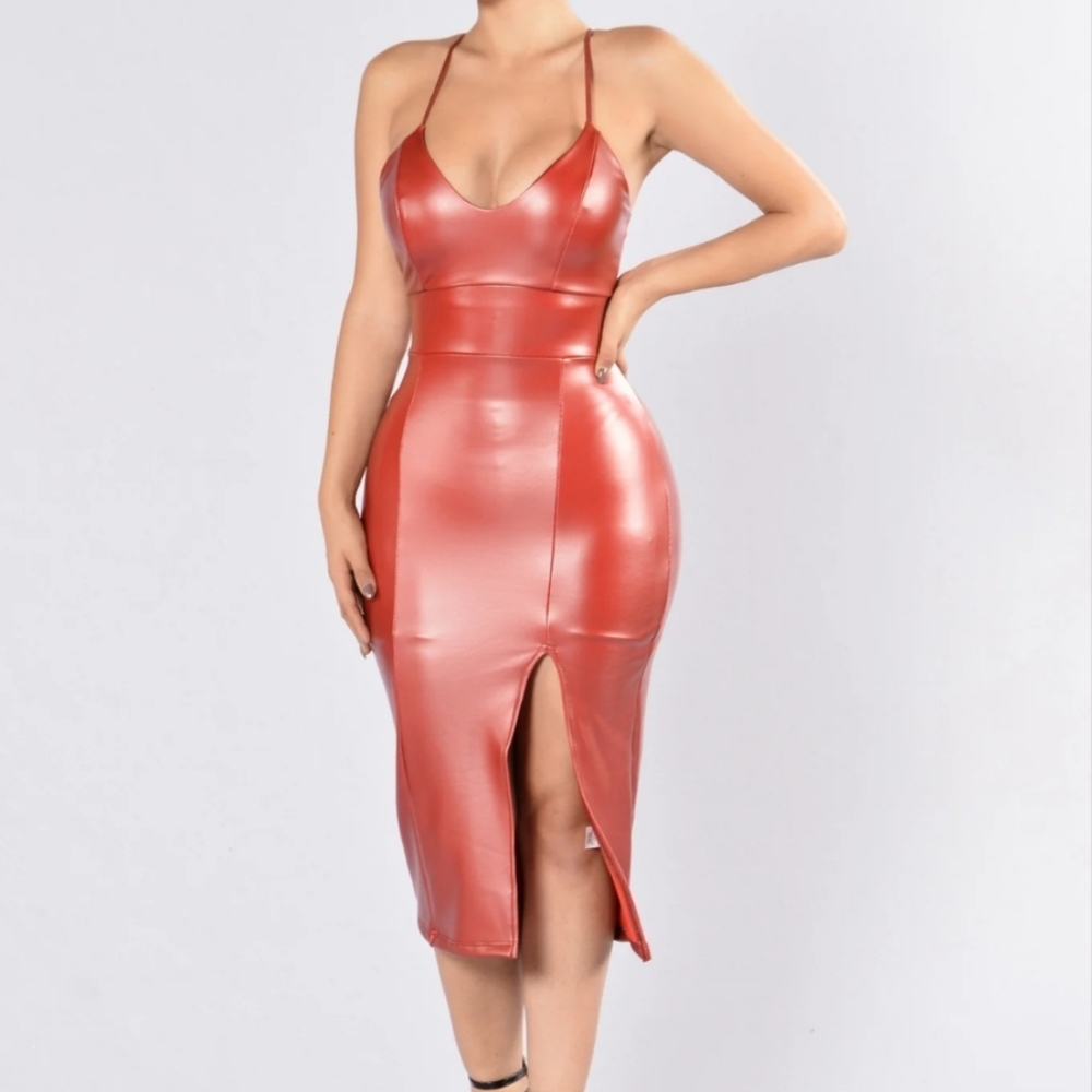 Red dress